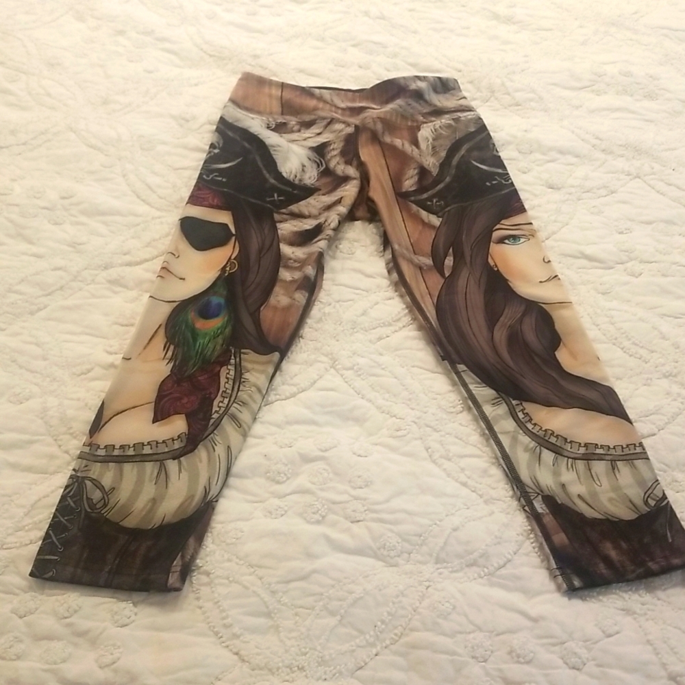 Werkshop Pirate Leggings- Size XS